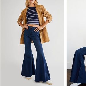Just Float on Flare Jeans